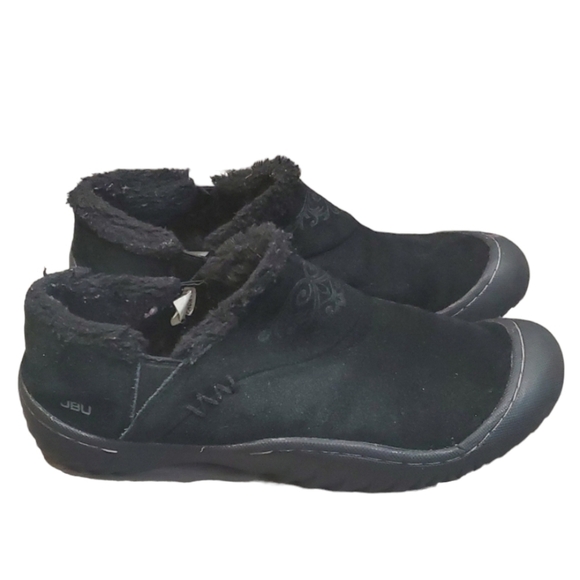 JBU Womens Insulated lined slip on casual shoes boots sz 10M clogs - Picture 1 of 10